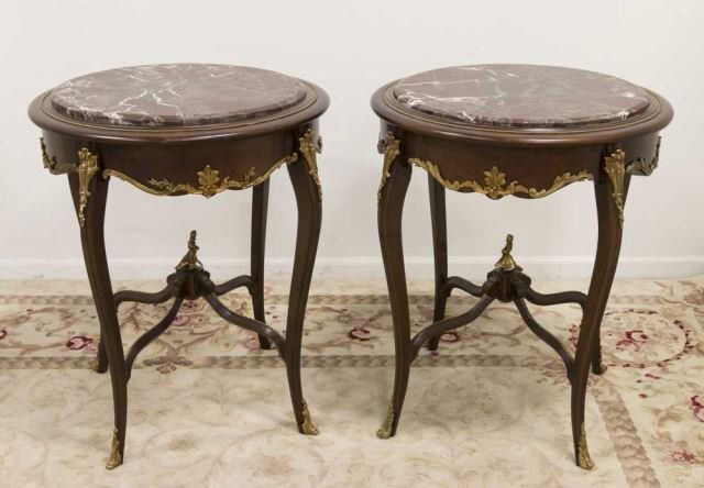 :Pair Louis XV Style End Tables (1 of 4)