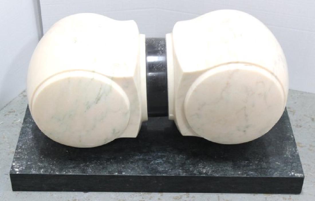 Michael Esbin Pink & Black Marble Sculpture (1 of 1)