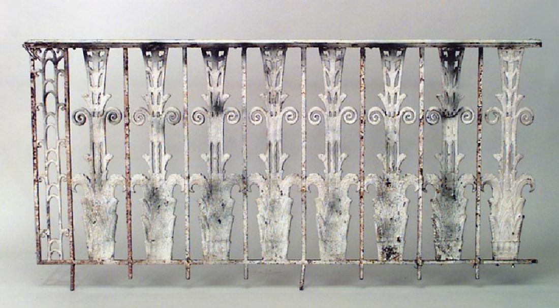 9 French Art Deco Iron Railings (1 of 1)