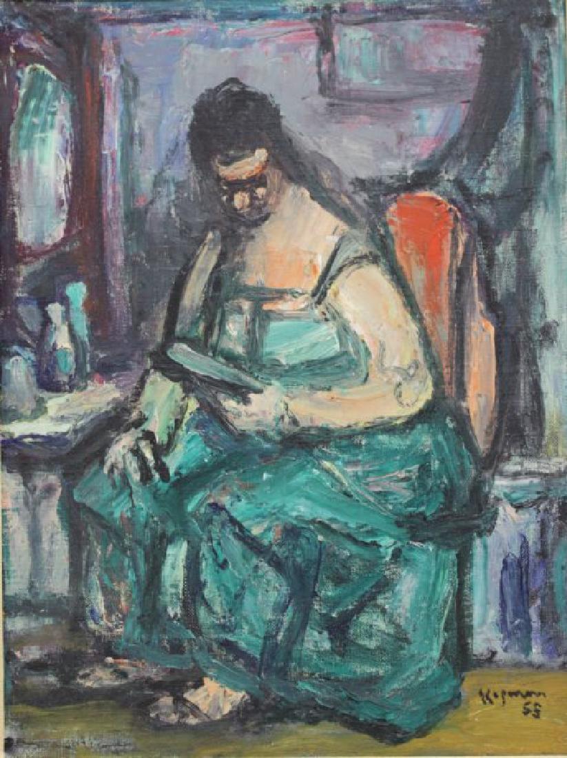 Benjamin Kopman, American/Russian, Oil on Canvas (1 of 5)