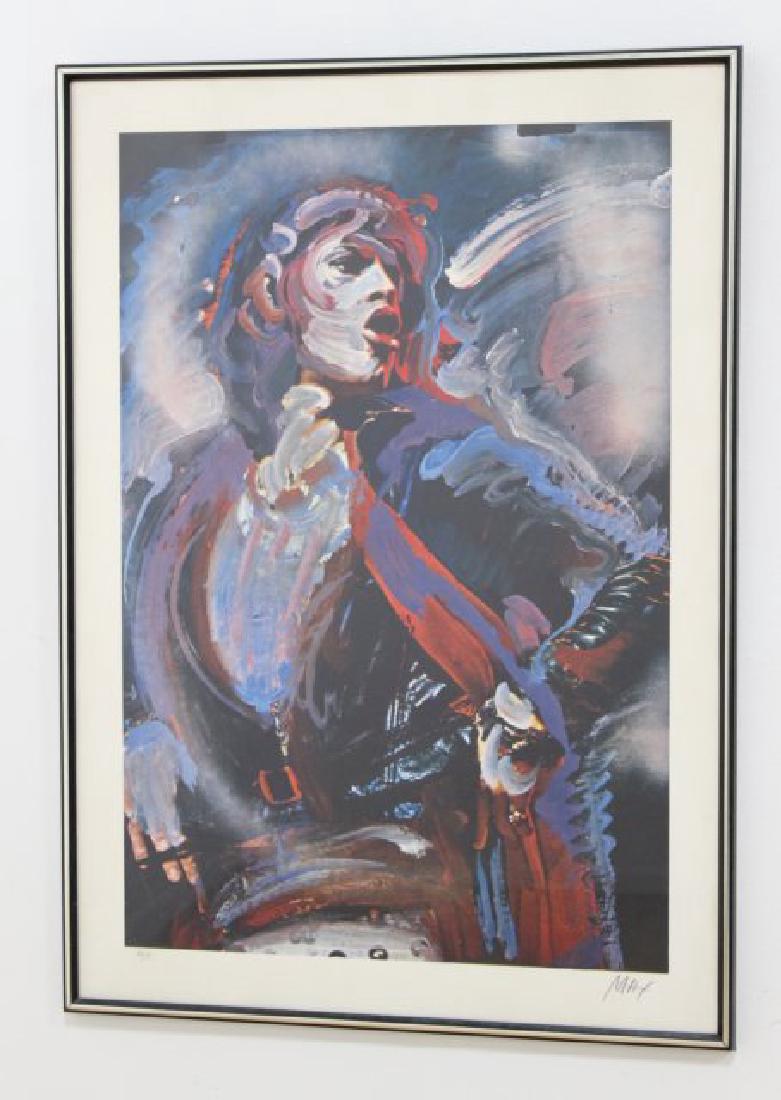 Peter Max Artist's Proof, Mick Jagger (1 of 4)