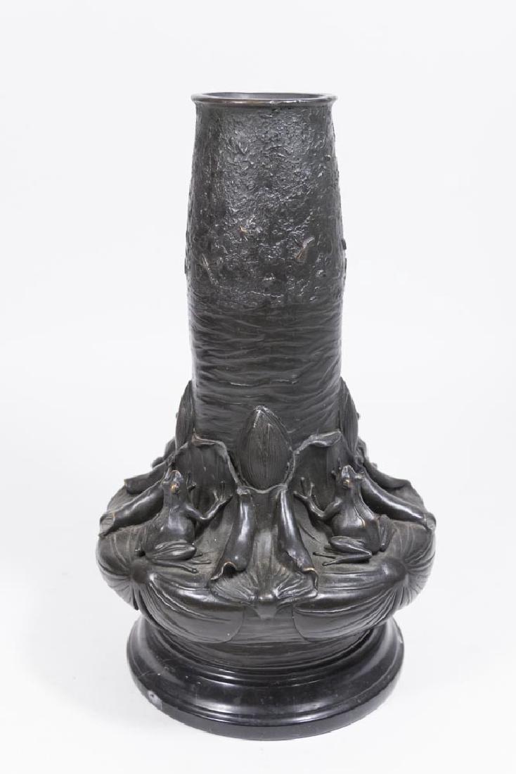 Art Nouveau Style Frog Vase (1 of 4)