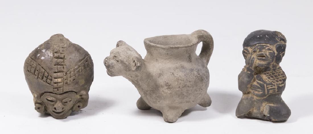 3 Pre-Columbian Pottery Items (1 of 5)