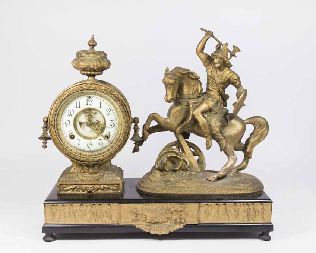 Figural Ansonia Mantel Clock (1 of 8)