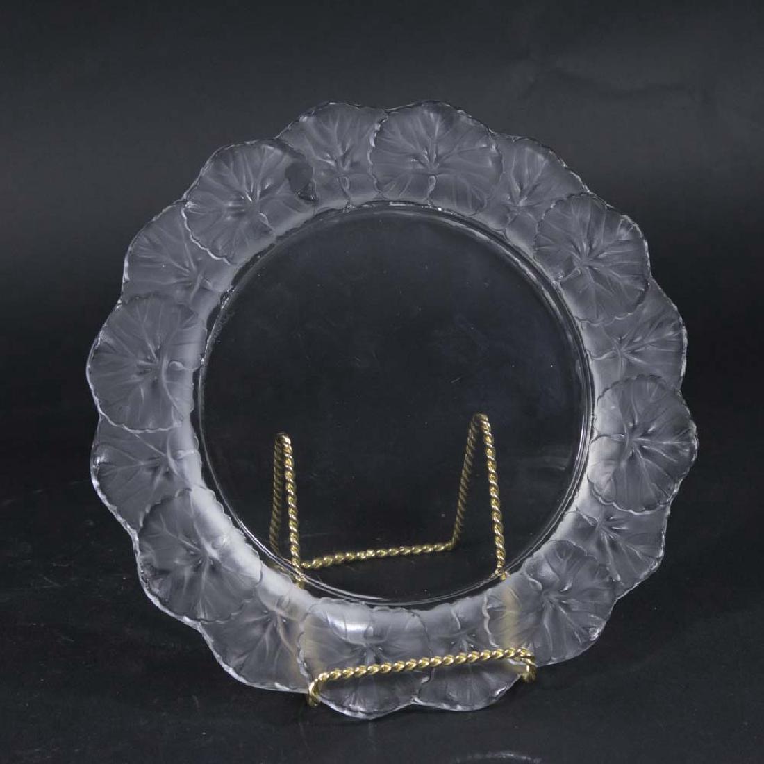 Set 8 Lalique Honfleur Pattern Salad Plates (1 of 3)