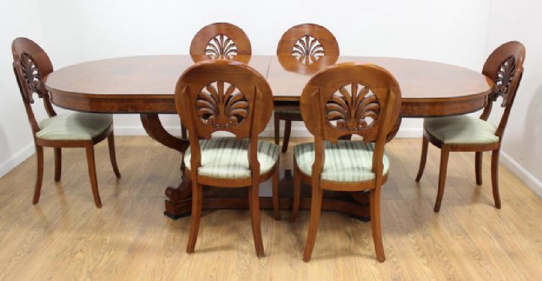 Biedermeier Style Fruitwood & Birch Dining Room (1 of 9)
