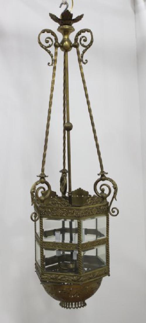 Victorian Brass Lantern (1 of 3)