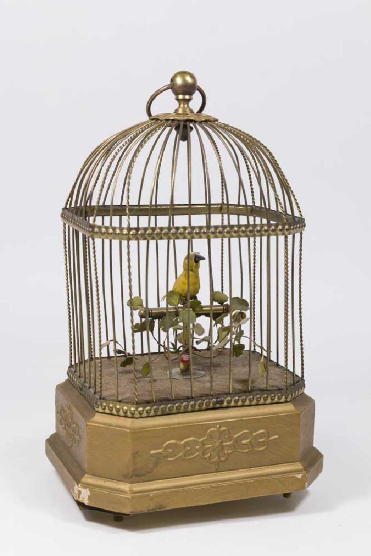 German Brass Birdcage Automaton (1 of 5)