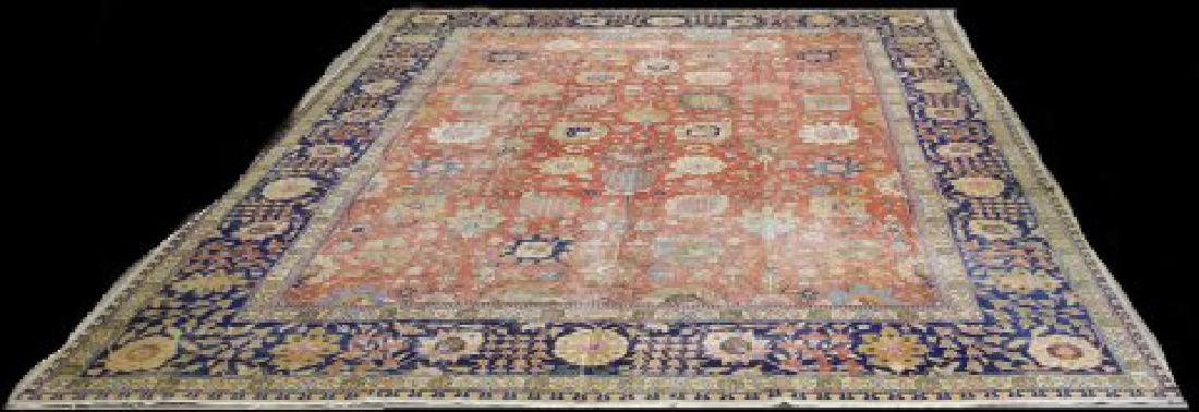 :Heriz Sarape Persian Rug/Carpet (1 of 10)
