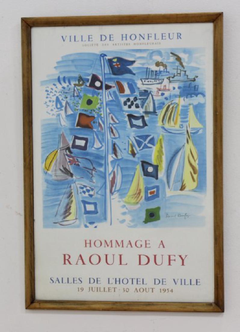 Raoul Dufy, "Ville de Honfleur" 1954 (1 of 4)
