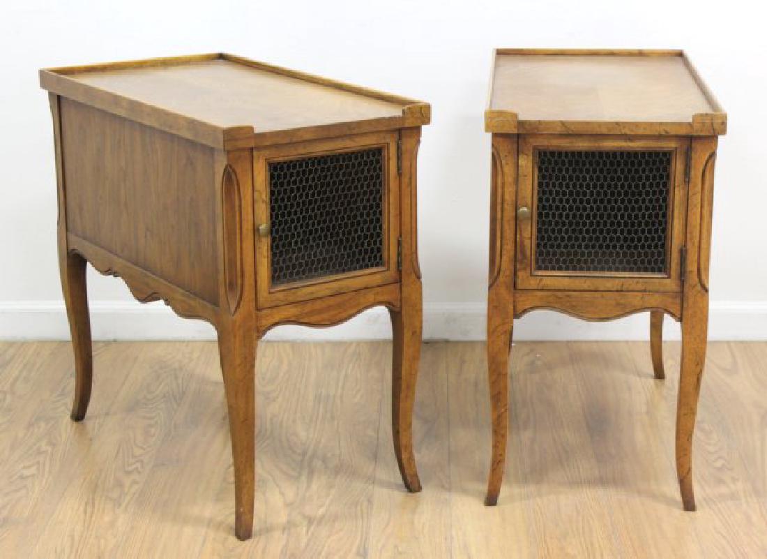 Pair French Provincial Side Tables (1 of 3)