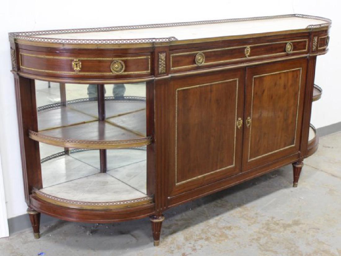 19th Century French Marble Top Sideboard (1 of 7)