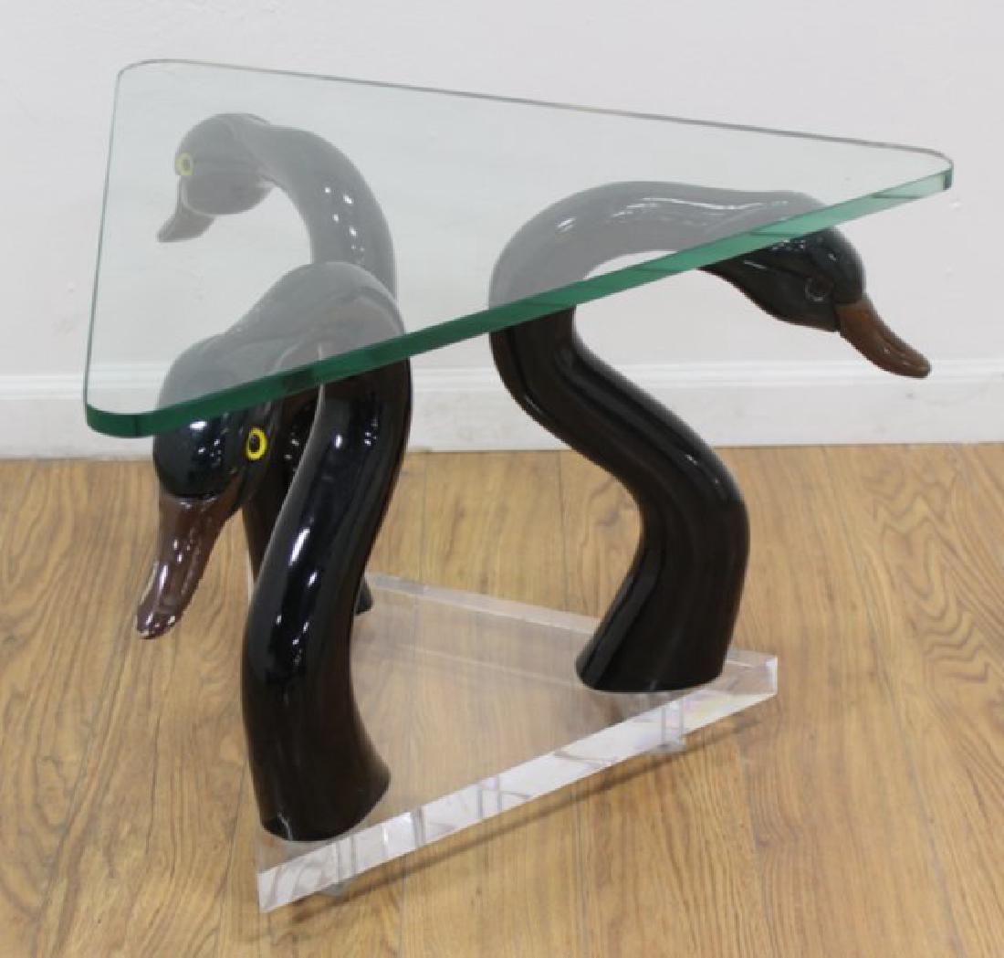 Triangular Mid-Century Modern Side Table (1 of 3)