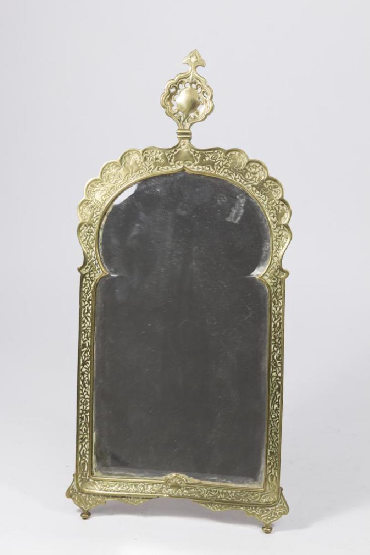 Orientalist Style Table Top Bevelled Mirror (1 of 4)