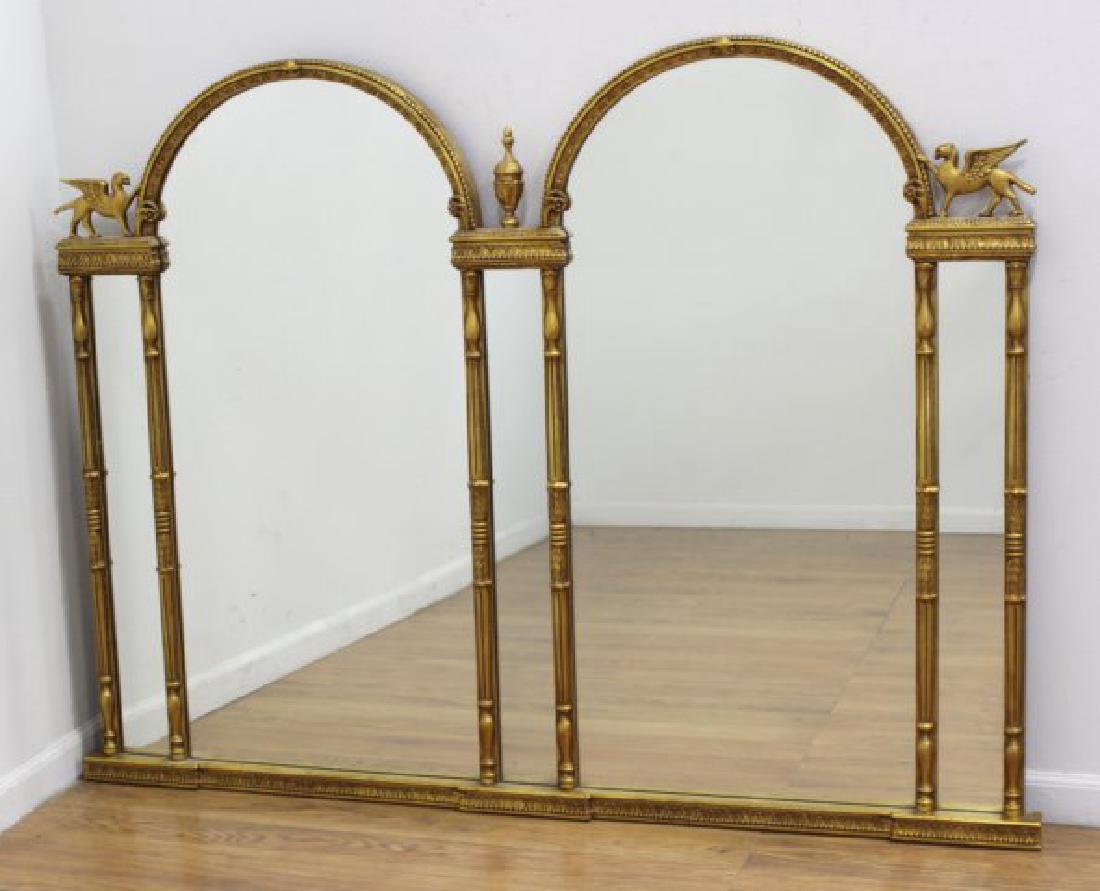 Gilt Framed Empire Style Mirror (1 of 4)