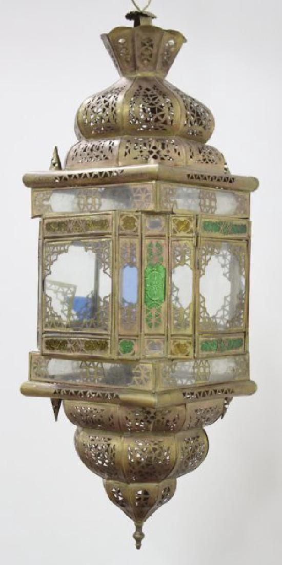 Orientalist Brass Hall Light (1 of 2)