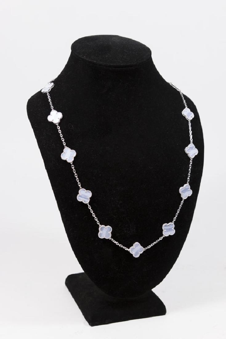 18K Gold Van Cleef & Arpels Alhambra Necklace: 18K Gold Van Cleef & Arpels Alhambra Necklace