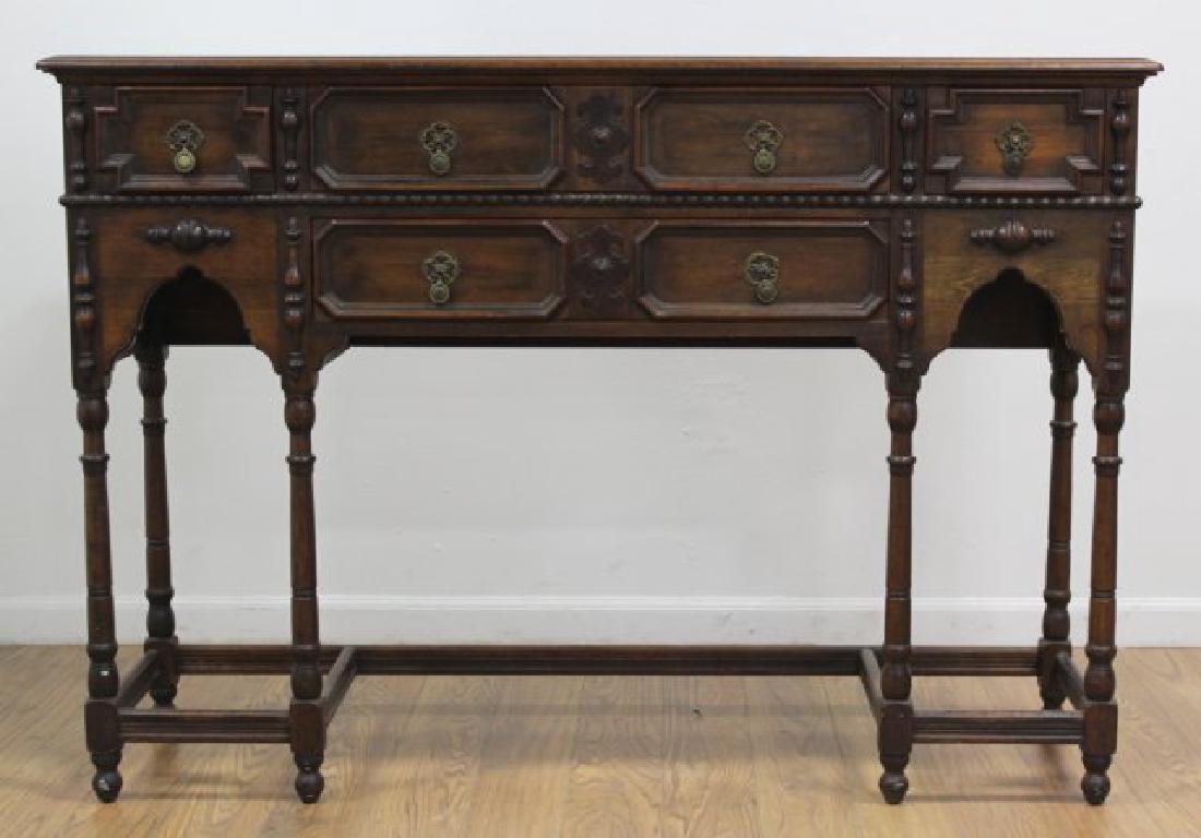 William & Mary Style Walnut Sideboard (1 of 4)