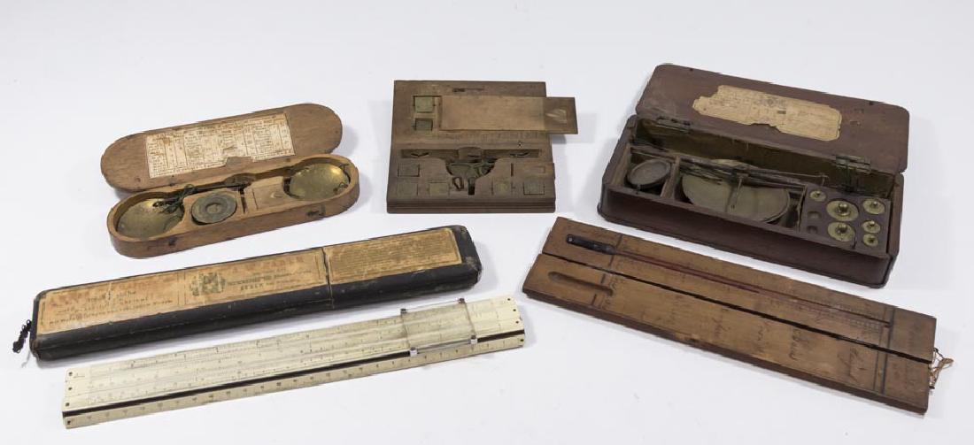 3 Sets of Antique Scales (1 of 6)