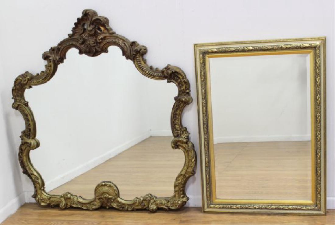 French Style Mirror & Rectangular Mirror (1 of 3)
