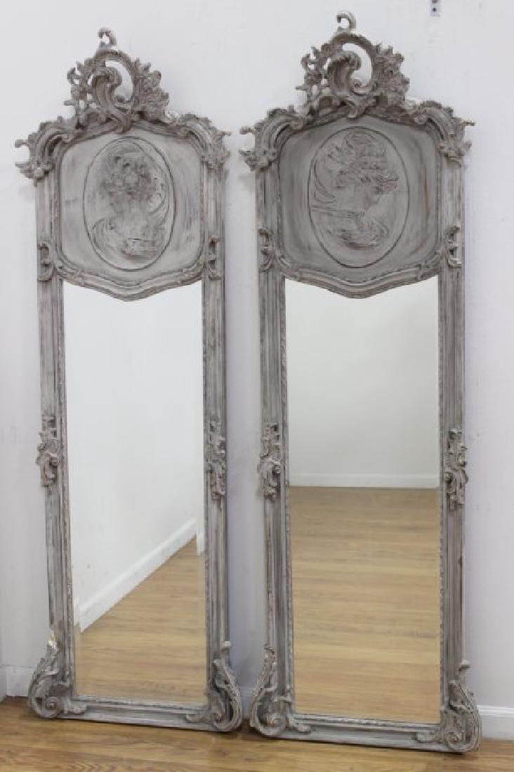 Pair Swedish Dresser Mirrors (1 of 5)