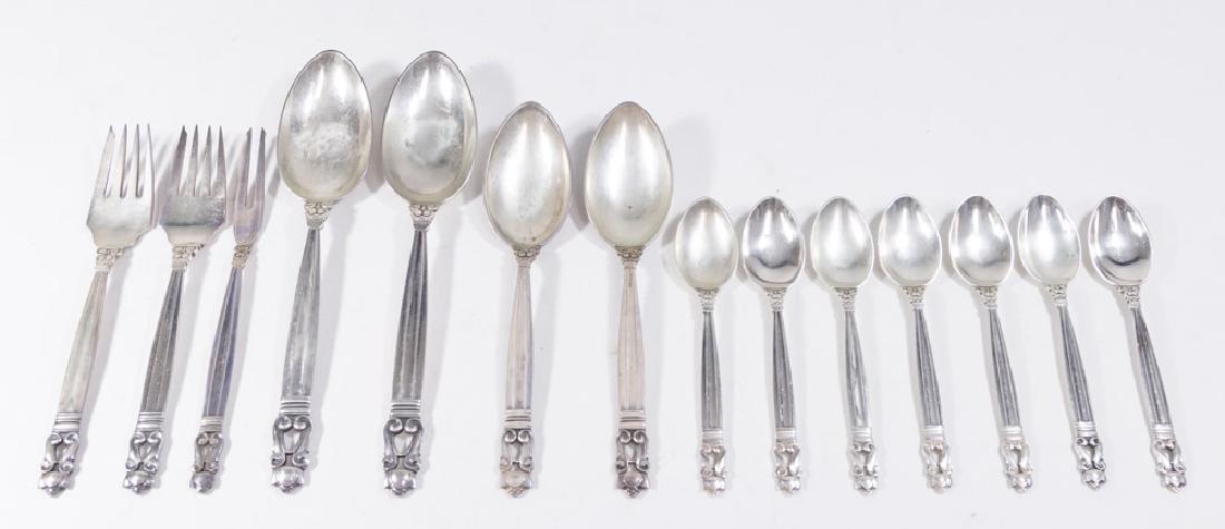 14 Georg Jensen Acorn Pattern Pieces (1 of 4)