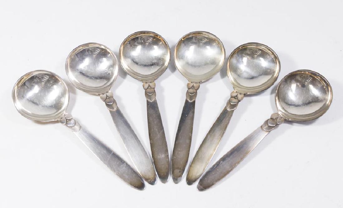 6 Georg Jensen Sterling Silver Bouillon (1 of 3)