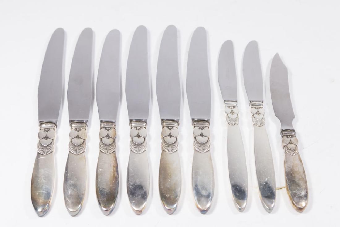 6 Georg Jensen Sterling Silver Knives (1 of 4)