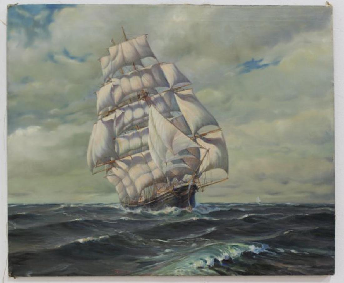J.W. Anthony, Sailing Ship (1 of 3)