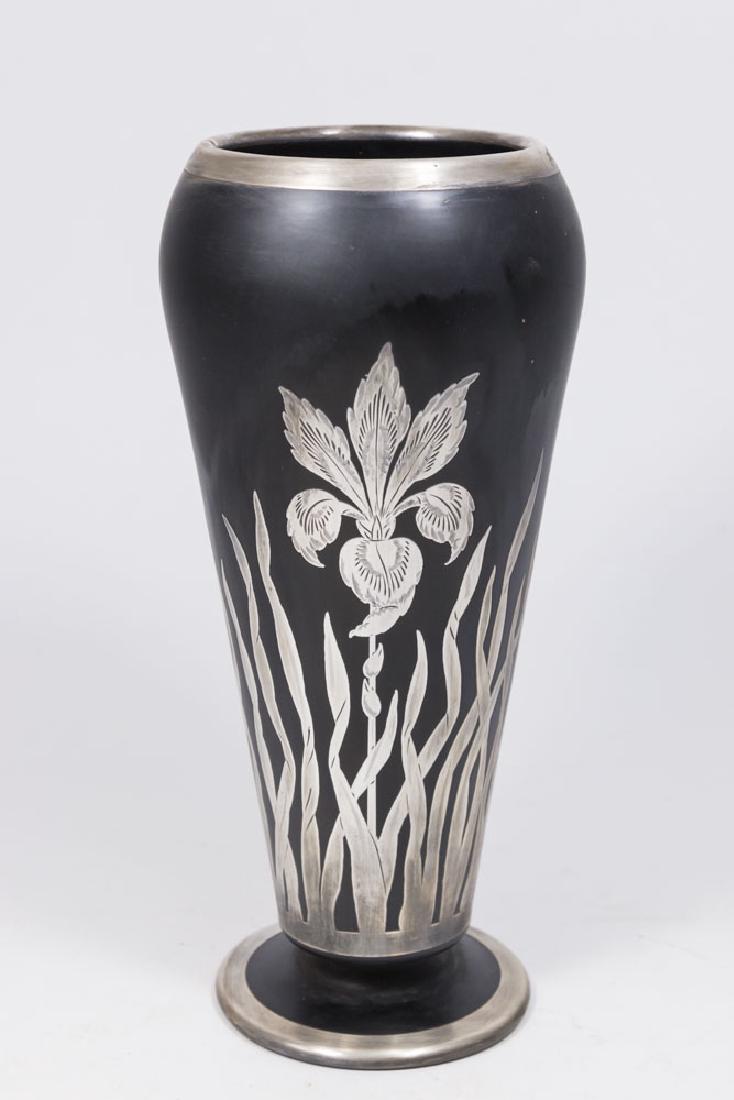 Rockwell Silver Overlay Vase (1 of 4)