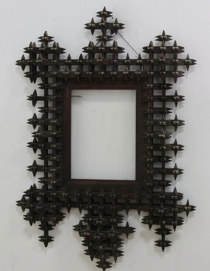 Folk Art Geometric Mirror (1 of 4)