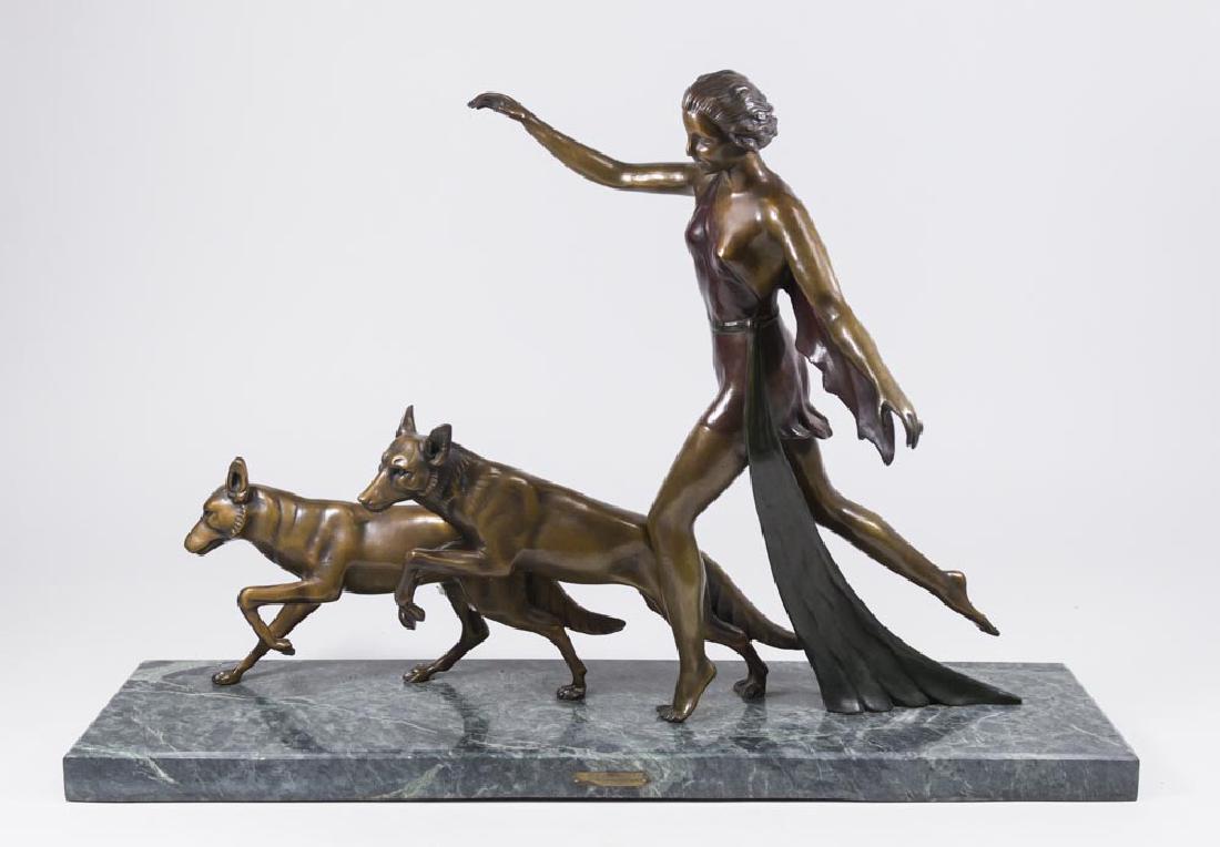 Reproduction Bronze Sculpture (1 of 4)