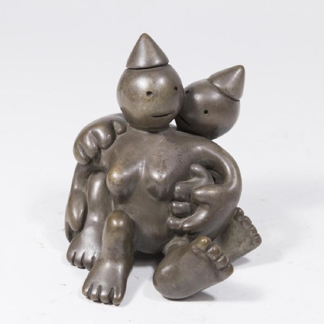 Tom Otterness, "ERS" Bronze Sculpture (1 of 3)
