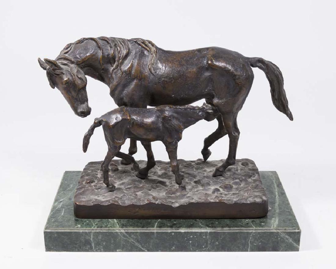 After C. Fratin, 2 Horses (1 of 5)