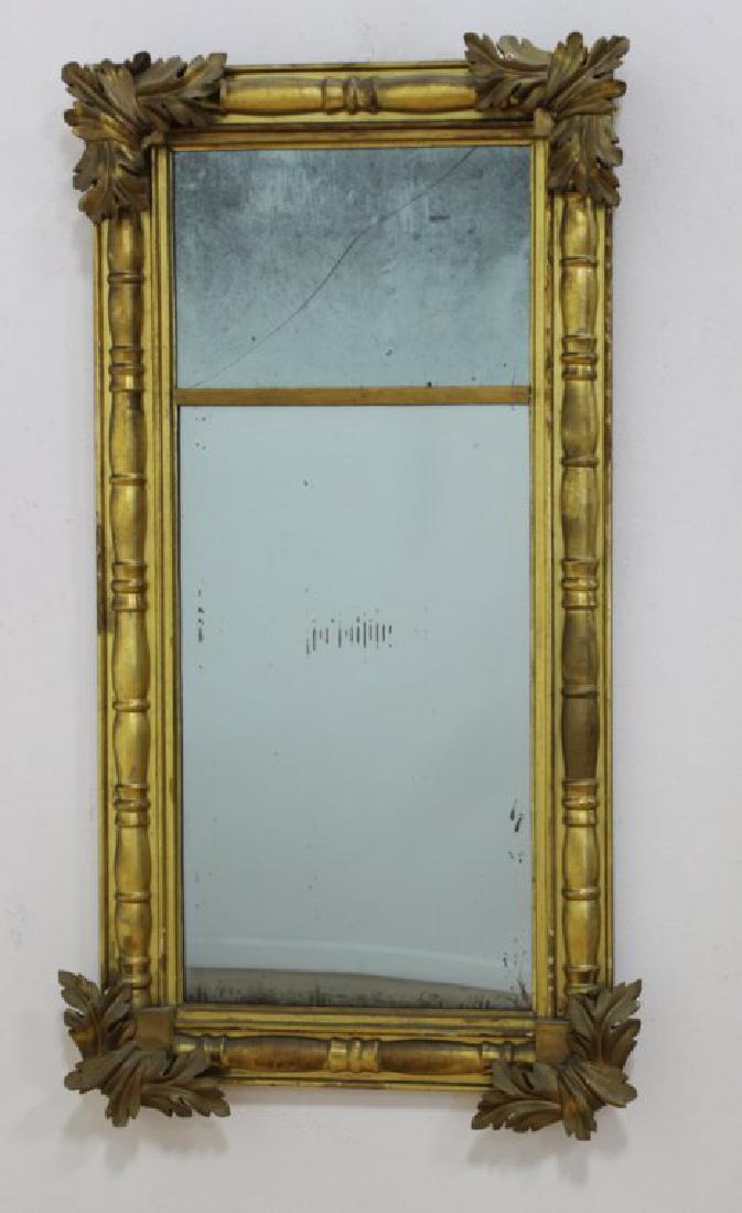 Late Federal Giltwood Hall Mirror (1 of 3)