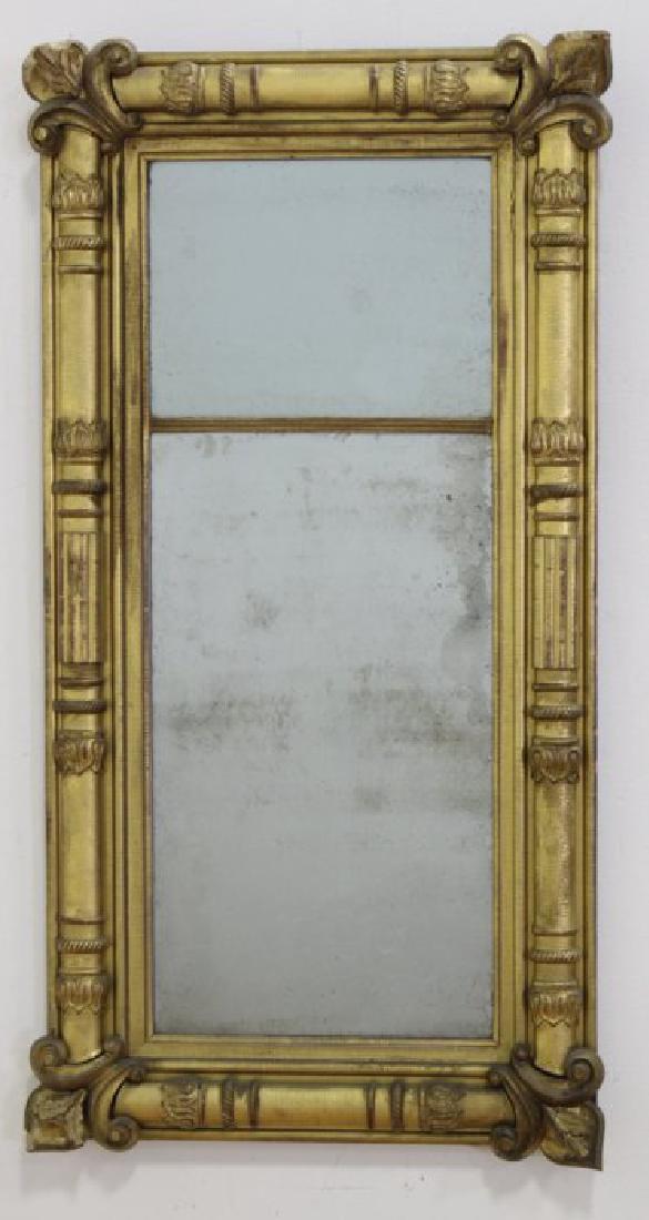 Late Federal Giltwood Hall Mirror (1 of 3)