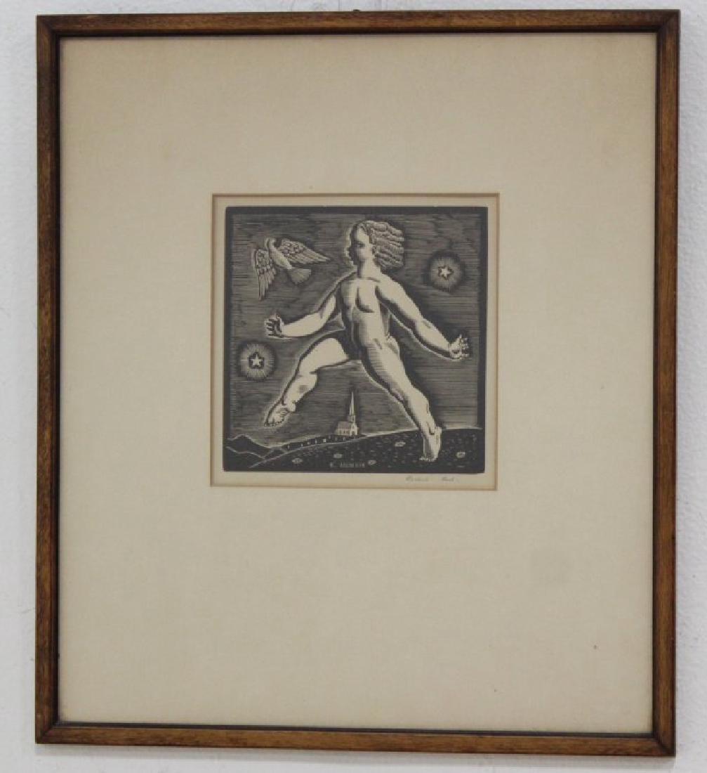 Rockwell Kent, "Blue Bird" (1 of 4)