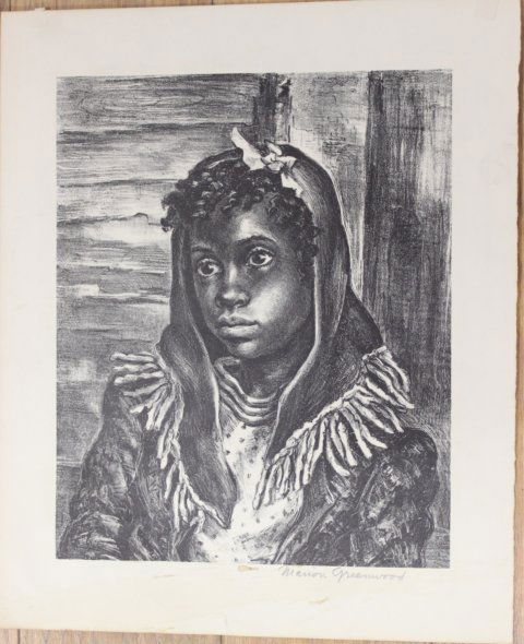 Marion Greenwood, "Fringed Scarf" (1 of 3)