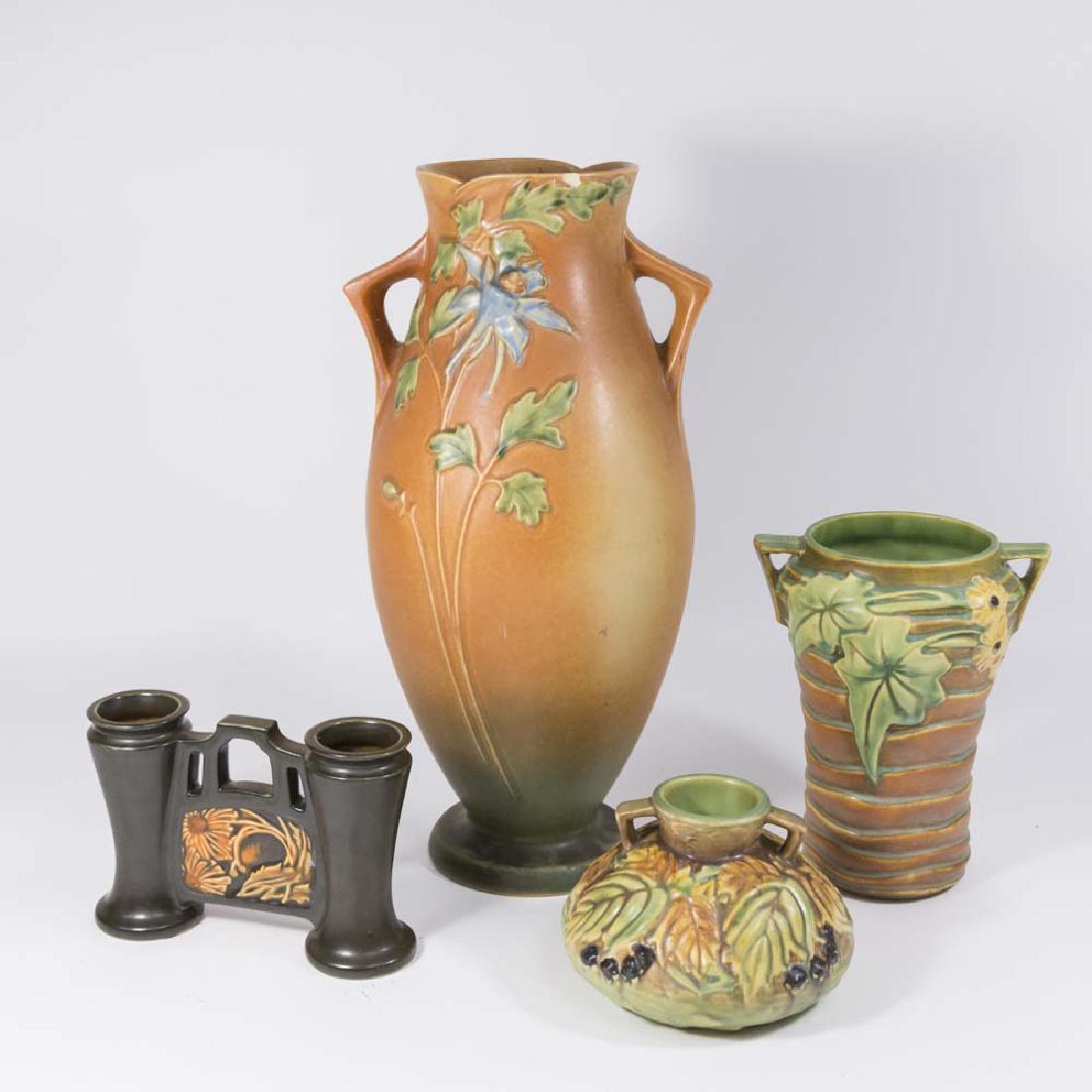 4 Roseville Vases (1 of 7)