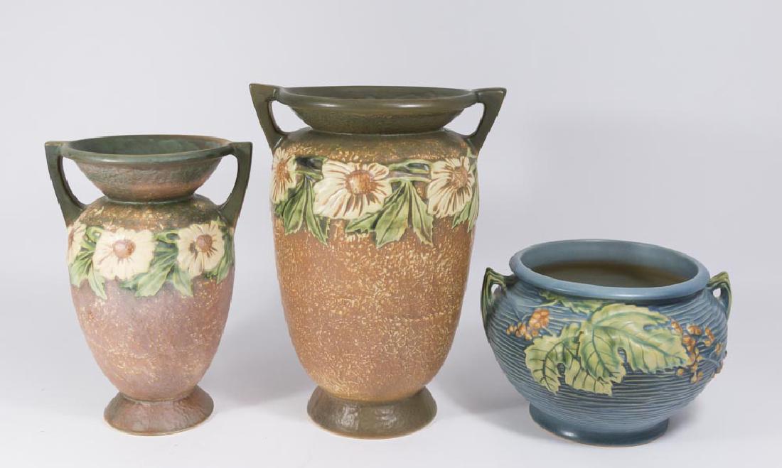 3 Roseville Vases (1 of 5)