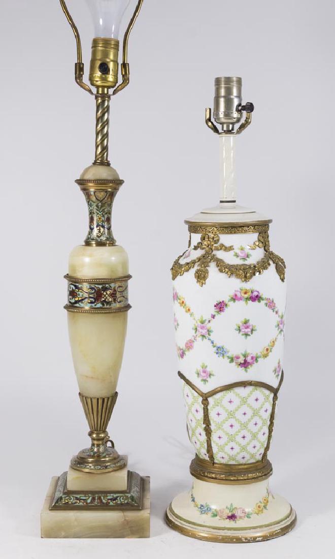 Lot of Two French Lamps (1 of 6)