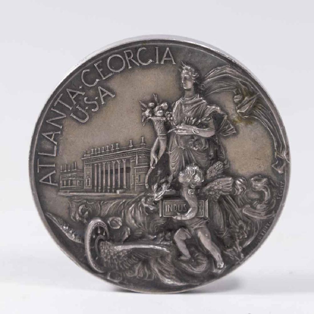 1895 Rare Silver Medal (1 of 4)