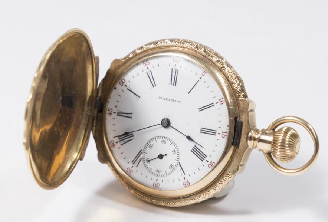 Waltham 14K Tricolor Gold Pocket Watch (1 of 4)