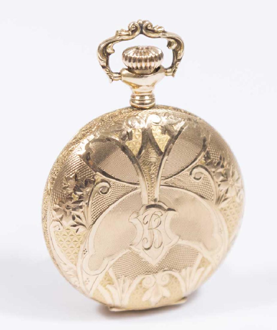 14k Gold Illinois Pocket Watch (1 of 4)