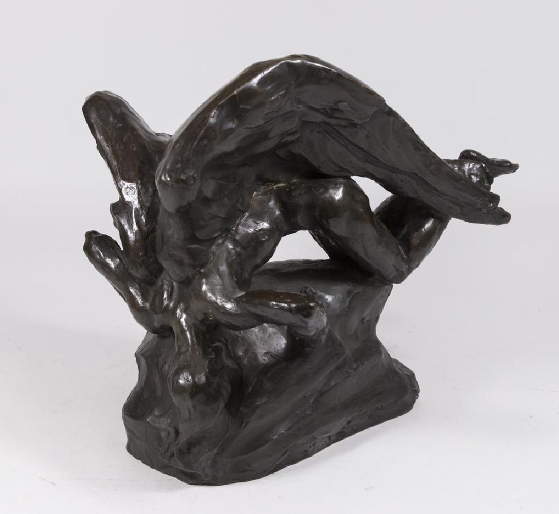 Modern Bronze Sculpture Icarus (1 of 5)