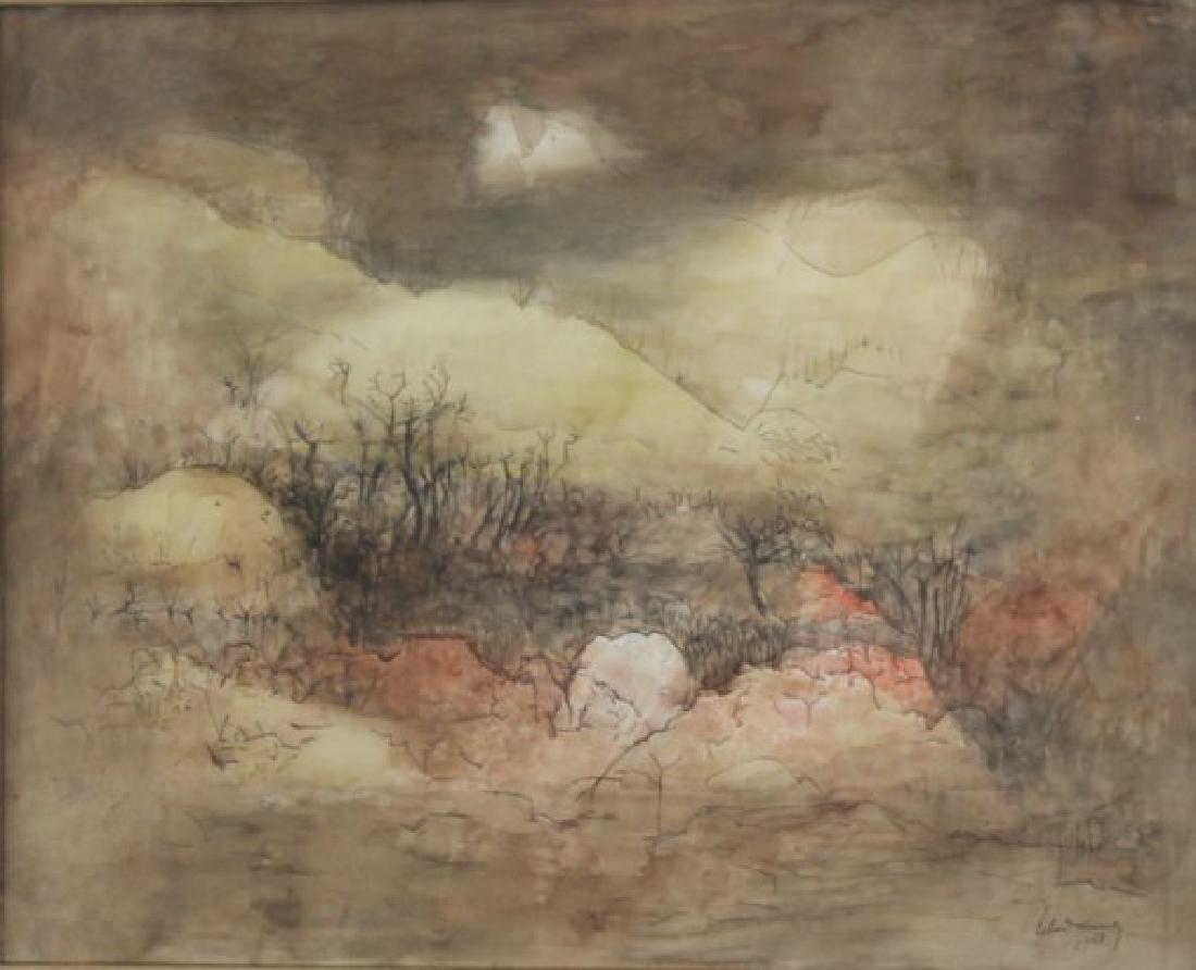 Dang Lebadang, Stormy Landscape (1 of 4)