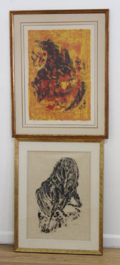 Dang Lebadang, 2 Works on Paper of Horses (1 of 7)