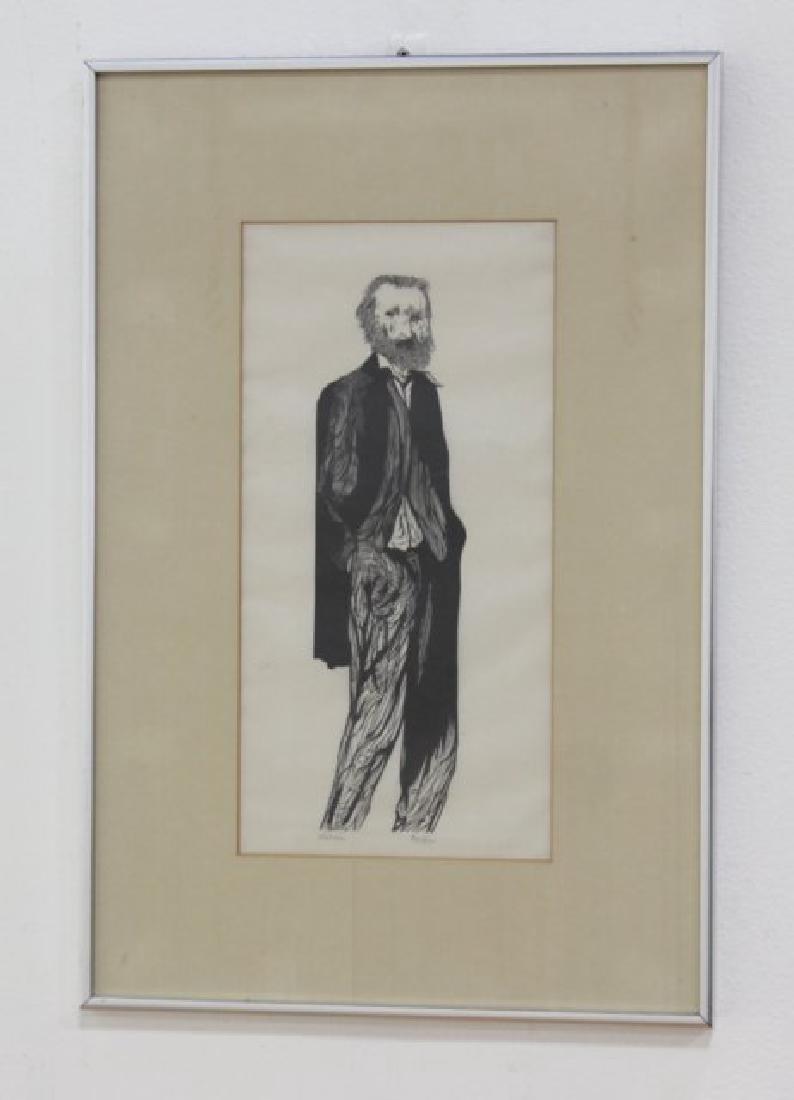 Leonard Baskin, "Walt Whitman" (1 of 5)