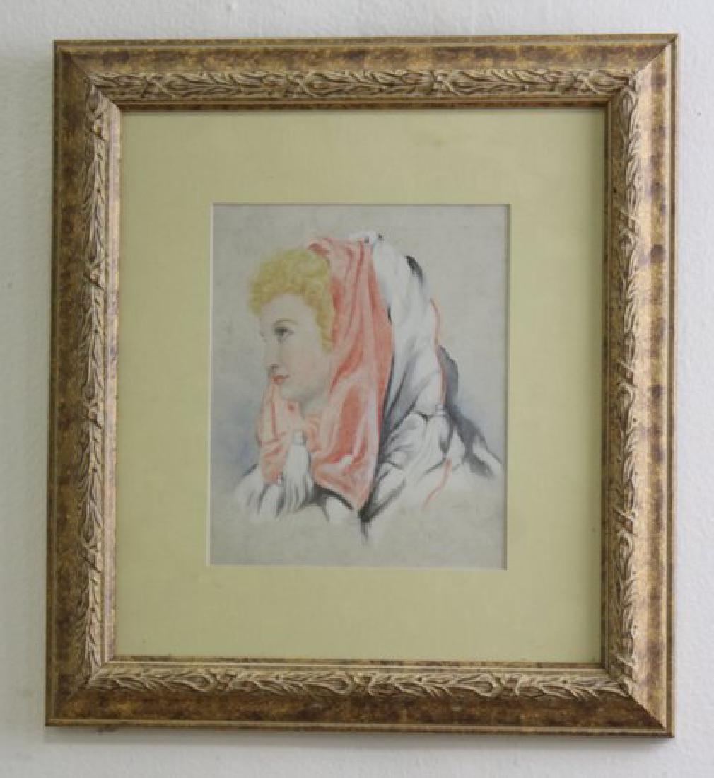 P.A. Bartholome, Portrait of Young Lady (1 of 3)