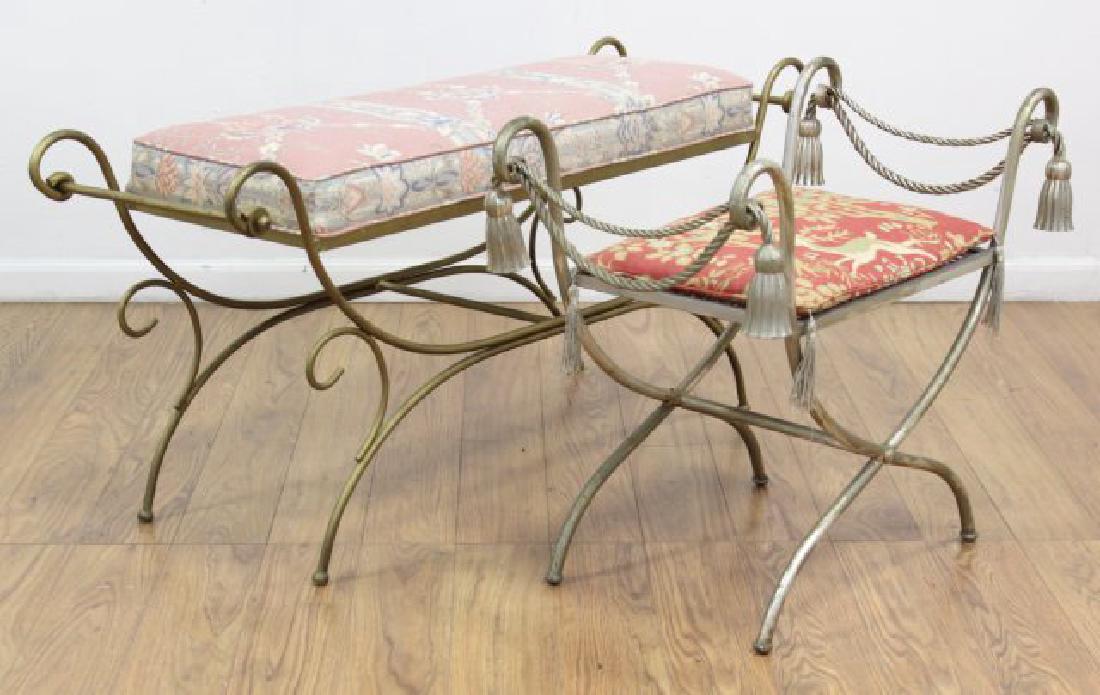 2 Metal Benches (1 of 5)